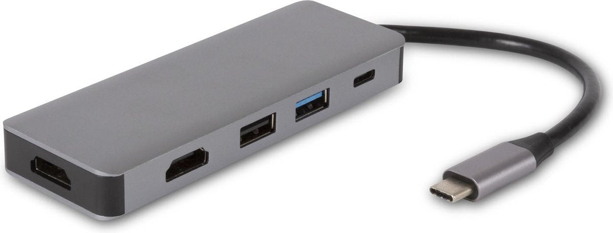 SBVR EV44 |  7 in 1 USB-C Adapter | 2* 4K HDMI Screen Extender en 87