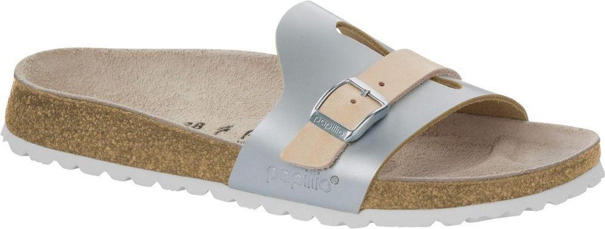Birkenstock Carmen Frosted Metallic Silver maat 40