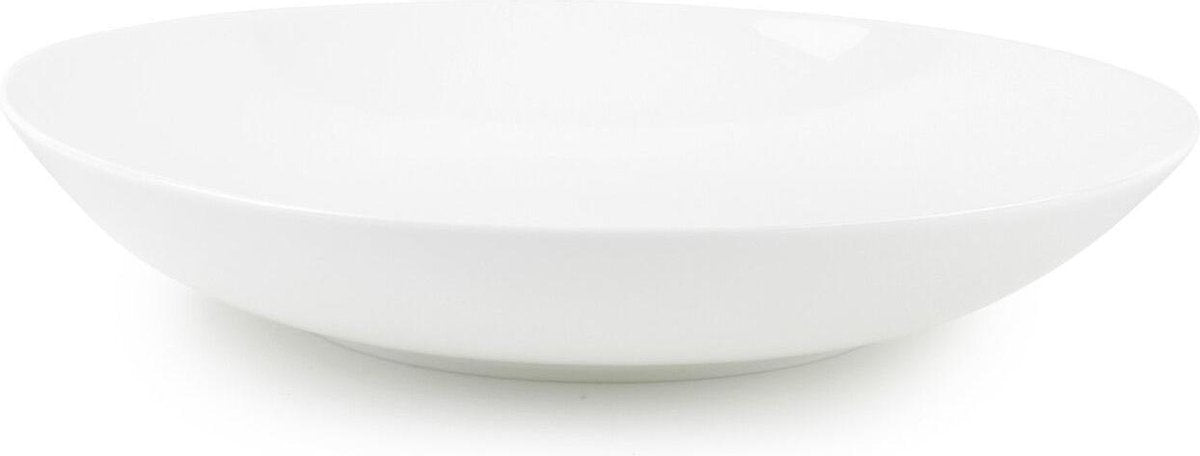 Chic PERLA diep bord 21 cm wit (set/4)