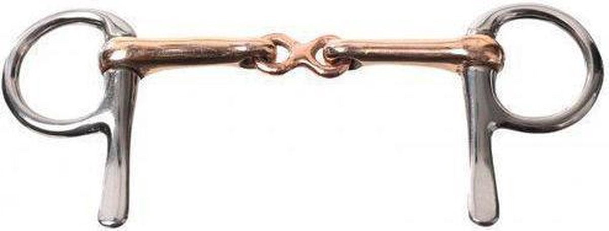 MHS Bit 2x Gebr 1/2 Kneveltrens Koper Middenstuk 9 cm