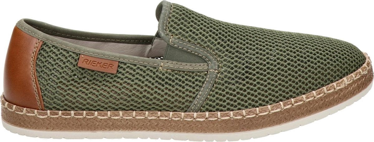 Rieker heren loafer - Groen - Maat 45