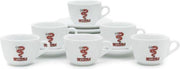 Bezzera Cappuccino Kopjes met Schotel - Set van 6 stuks - 145 ml