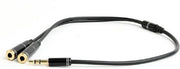 Premium 3.5 mm audio splitterkabel