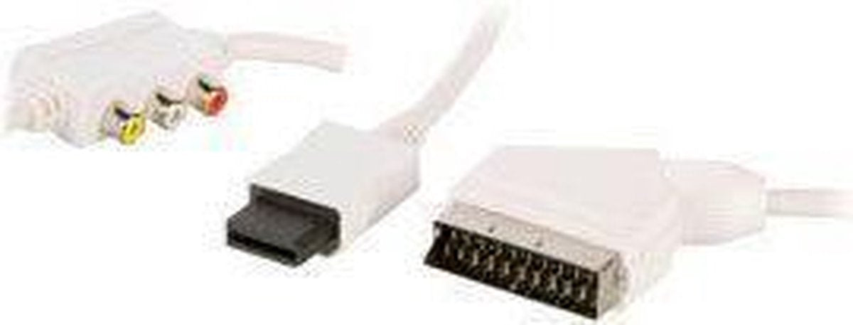 Konig Wii SCART kabel + A/V box aansluiting - 1
