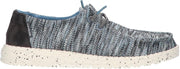 HEYDUDE Wendy Sox Dames Instappers Ice Blue maat 39