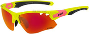 R2 Crown Fietsbril Sport Zonnebril Geel