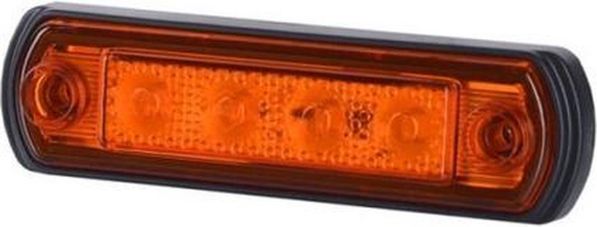 Zijmarkeringslicht - 12/24V - Oranje- LD676