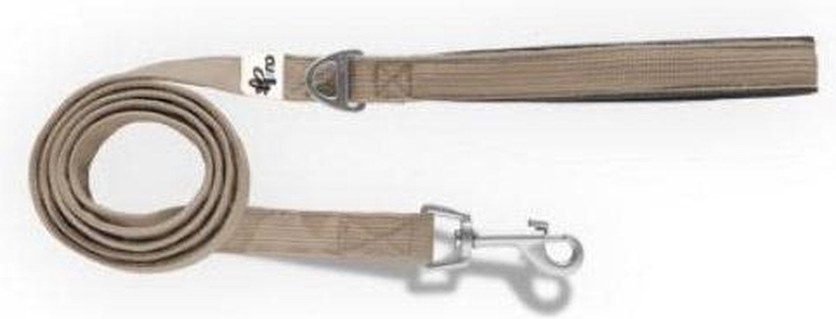 Curli Basic Nylon riem - 15 x 140 - Beige