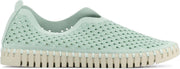 Ilse Jacobsen Vrouwen Textiel Instapschoenen / Damesschoenen / Instapper Tulip 3275 - Groen - Maat  38