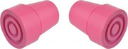 Kruk- en stokdoppen - 19 mm roze