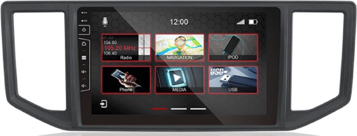 Dynavin Navigatie VW Crafter vanaf 2017 touch Screen parrot carkit apple carplay android auto TMC