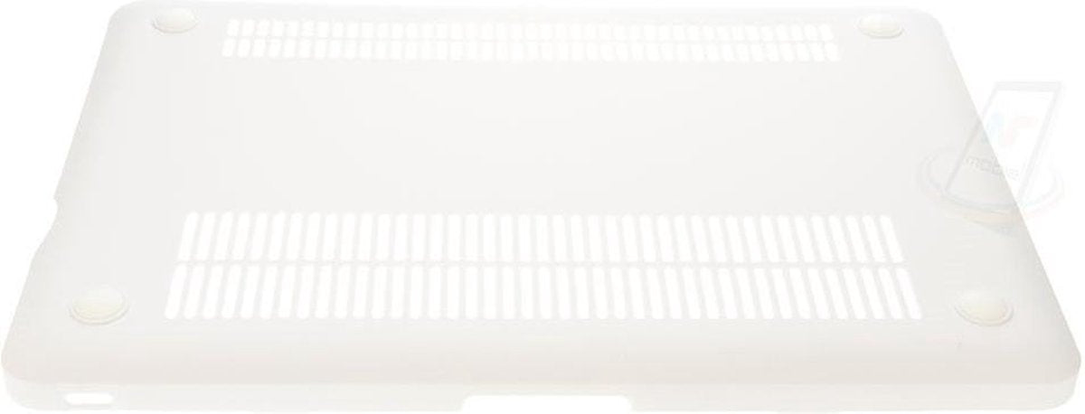 Wit Backcover hoesje voor Apple Macbook Air - 12 Inch