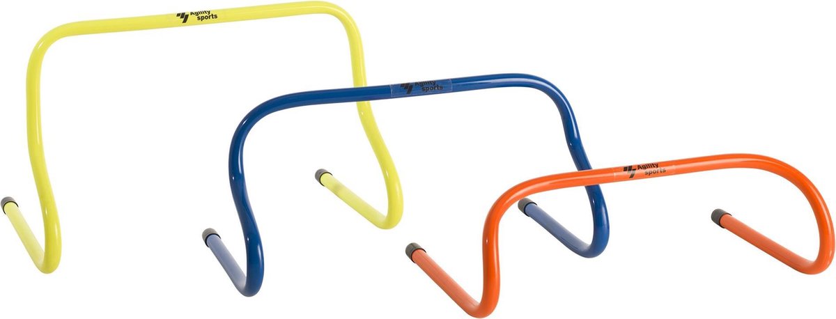 Agility Sports Mini horde - 32 cm hoog - Geel