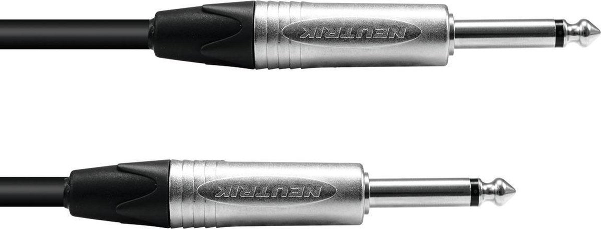 PSSO Luidsprekerkabel Jack 2x2.5 3m zwart