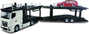 Vrachtauto Bburago Mercedes + Ford schaal 1:43