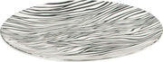 J-Line Bord Zebra Keramiek Zwart/Wit Small