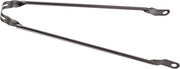 Spatbordstang 26 inch antraciet - ZWART