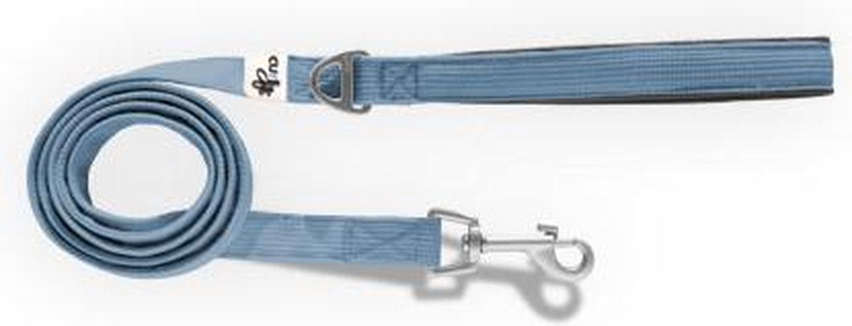 Curli Basic Nylon riem - 20 x 140 - Licht Blauw