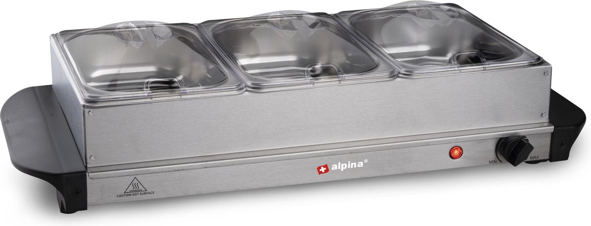 Alpina Buffetwarmer - 3 Bakken à 1