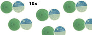 10x Superstar Metallic Groen 16 gram Voordeel verpakking