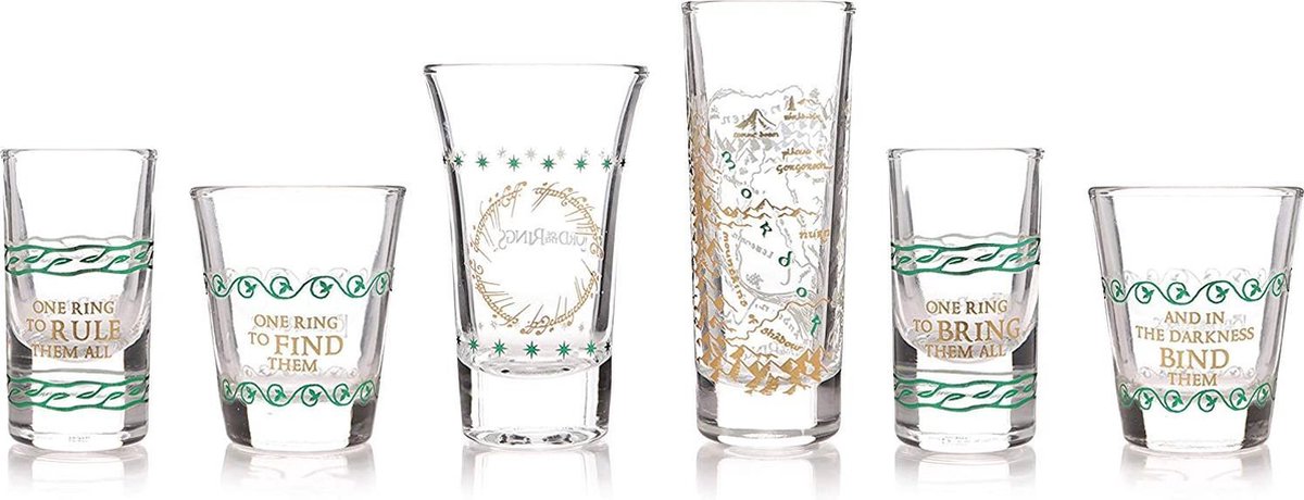 Lord of the Rings Glazenset