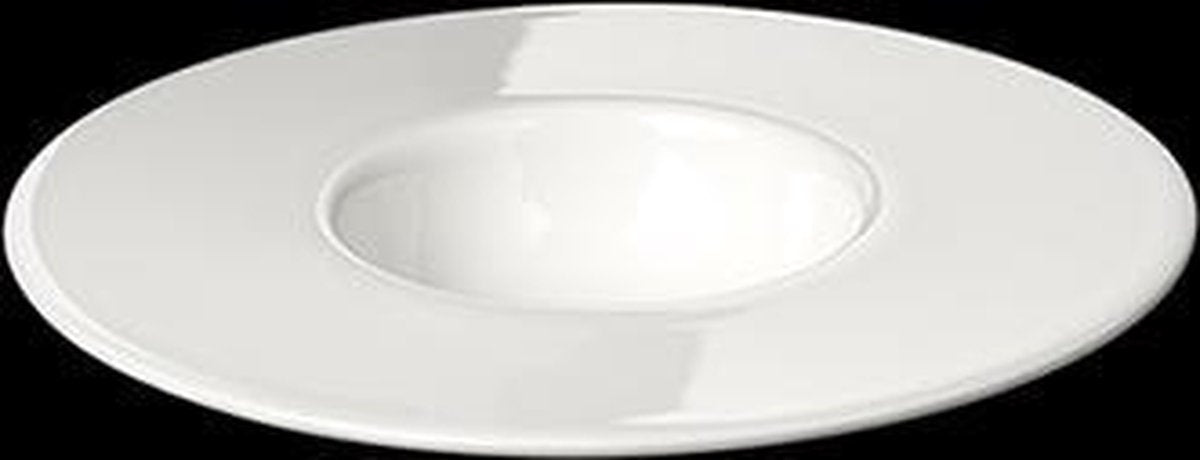 DIBBERN - Pure White - Diep bord brede rand 13