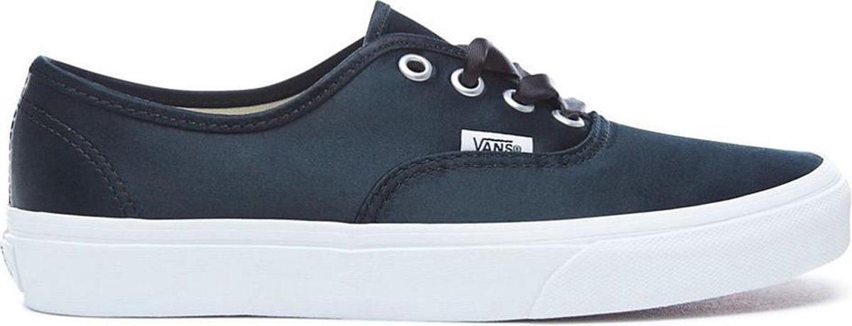 Vans - Dames Sneakers Vans Authentic (Satin Lux) - Zwart - Maat 38 1/2