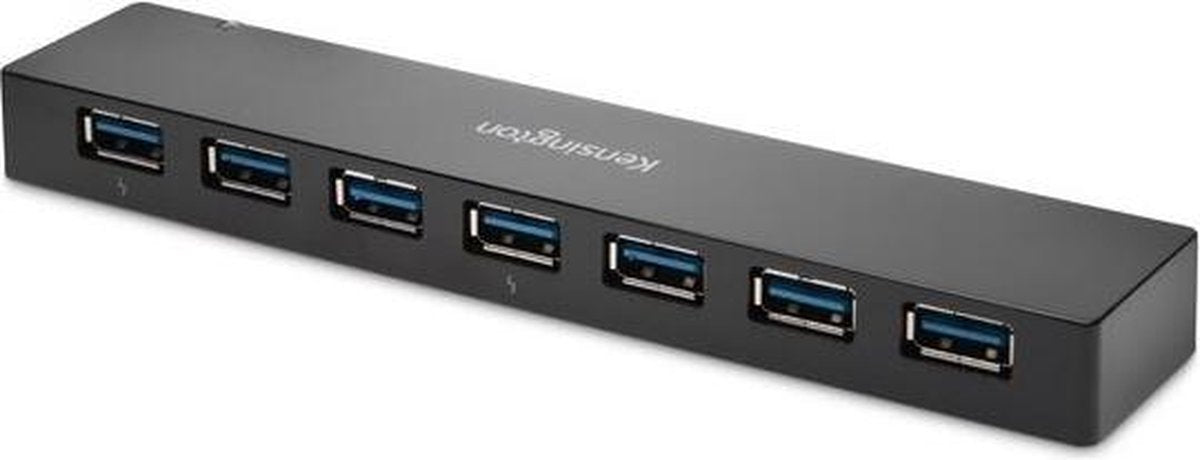 Kensington 7 Poorten USB 3.0 Hub - Voor Snel Opladen - Zwart