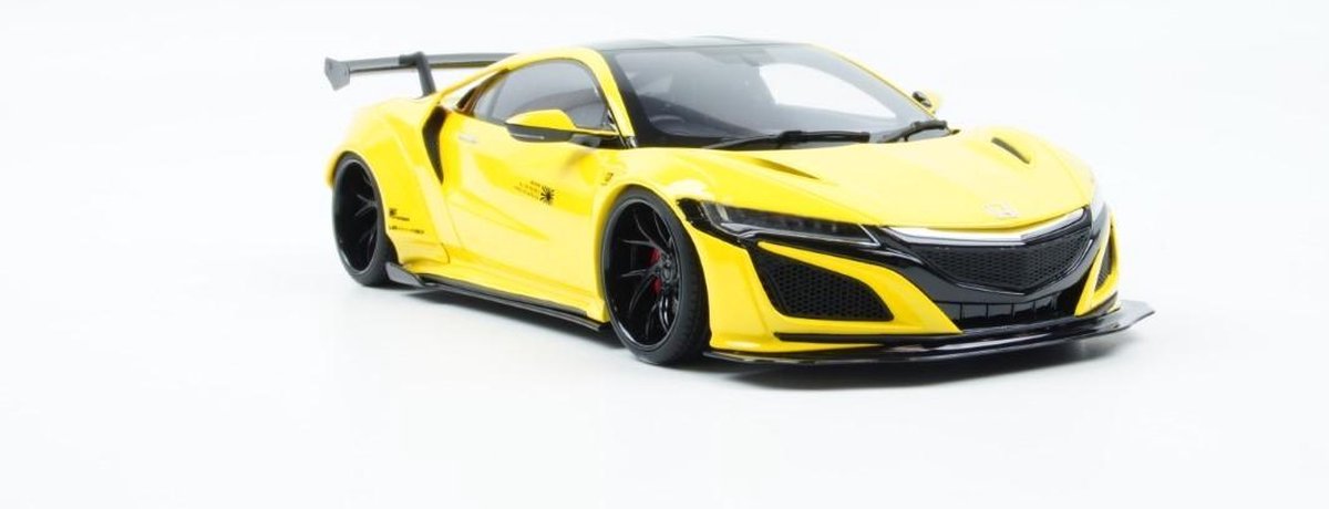 GT Spirit Honda NSX LB-Works 2015 Geel 1:18 Asia Special Edition