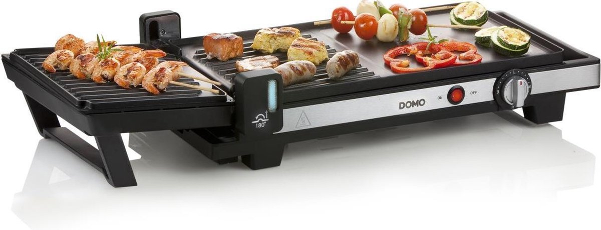 Domo DO9238G - Bak- en grillplaat - 55x32 cm