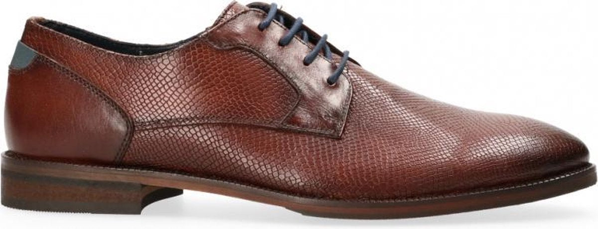 Van Dalen  - Geklede Veterschoen - Mens - Cognac - 45