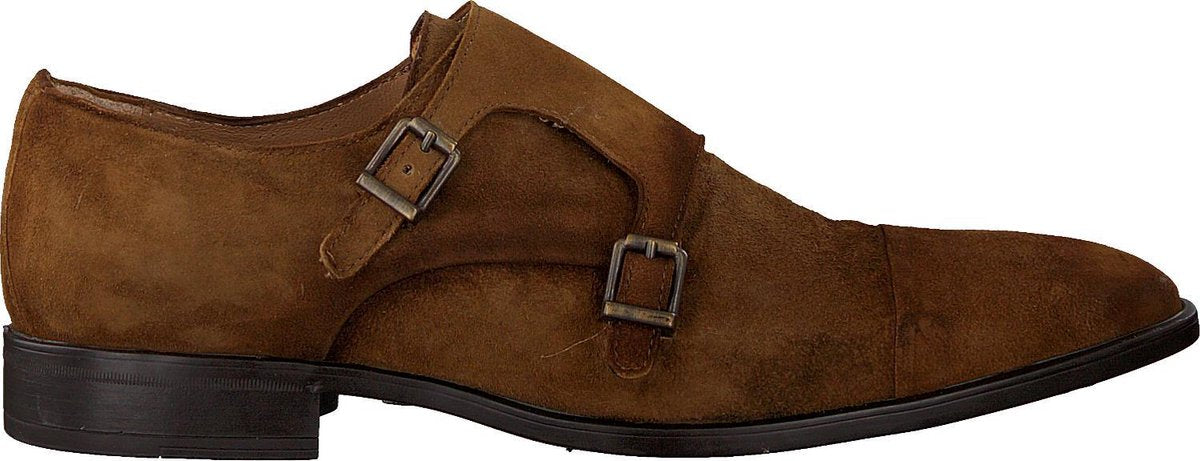 Mazzeltov 3654 Nette schoenen - Business Schoenen - Heren - Cognac - Maat 48