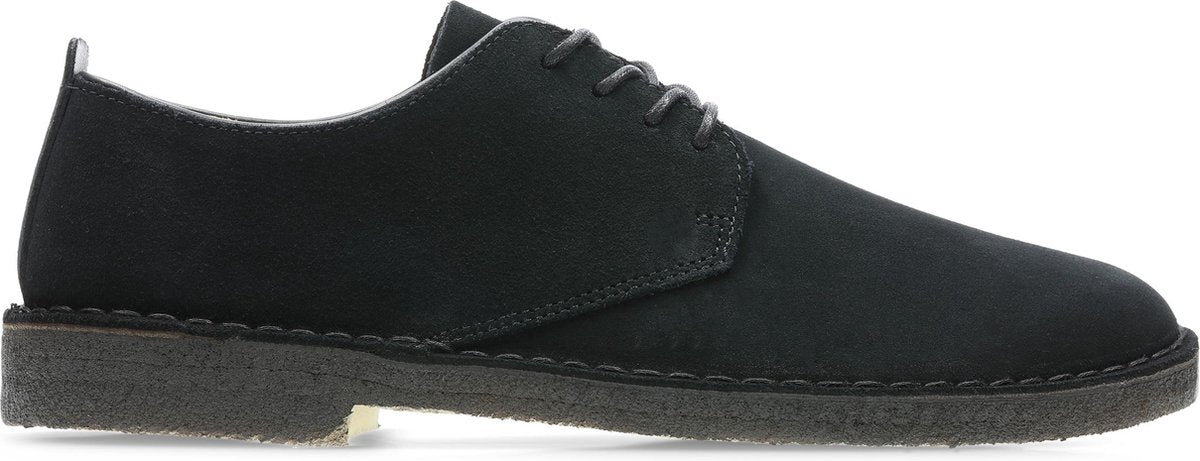 Clarks Veterschoenen Heren - Zwart Suede - Maat 45