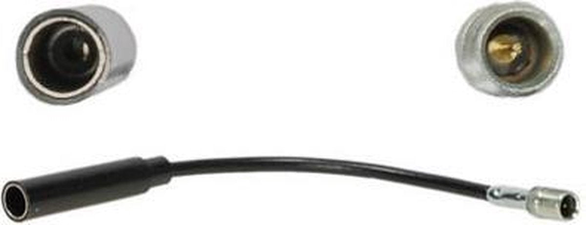 adapterkabel 20 cm DIN F - M10 x 0.75 M schroef 130/150 ohm