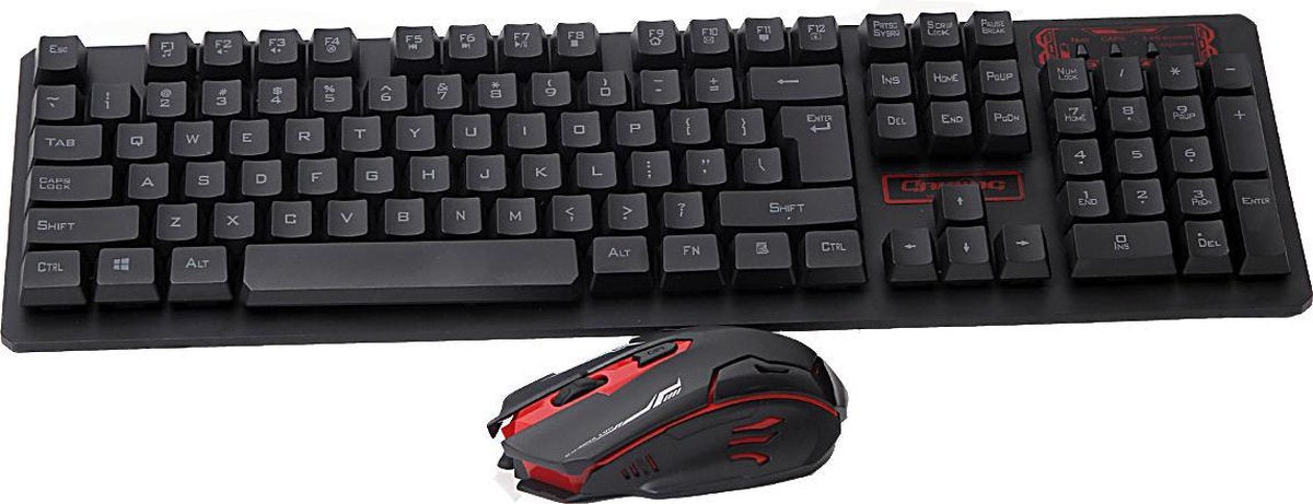 Computer (Gaming) Toetsenbord + Muis Set HK 6500 – Wireless