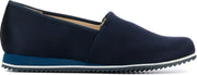 Hassia Vrouwen Textiel Instapschoenen / Damesschoenen / Instapper 301688 - Blauw - Maat  38.5