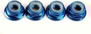 Alu-Mutter mit Flansch 5mm