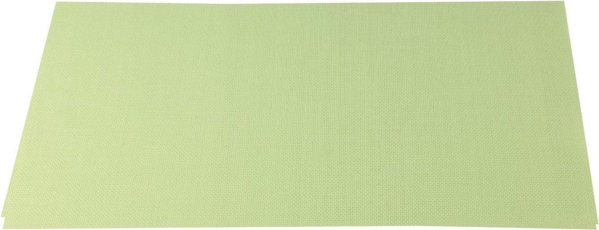 Leonardo Geweven Placemat - 35 x 48 cm - Mintgroen