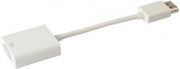 Techly ICOC DSP-V-001 tussenstuk voor kabels DisplayPort 20-pin VGA Wit