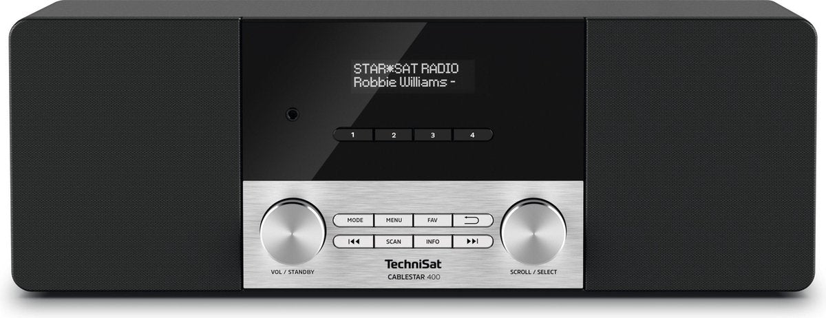 TechniSat CABLESTAR 400 Persoonlijk Analoog & digitaal Zwart