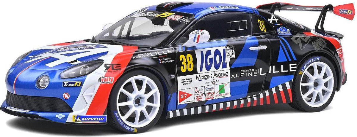 Alpine A110 #38 Rally Monte blanc 2020