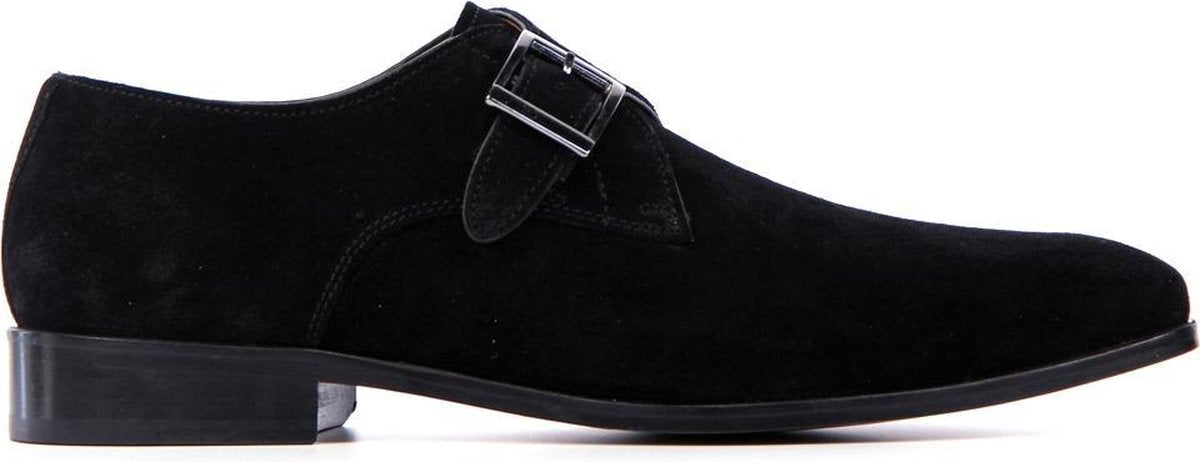Giuseppe Maurizio Mannen Gespschoenen W-201418a - Zwart - Maat 48