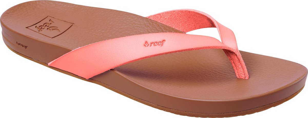 Reef Cushion Bounce Court Dames Slippers - Cantaloupe - Maat 37.5