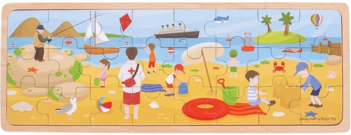 Bigjigs At The Seaside Puzzle