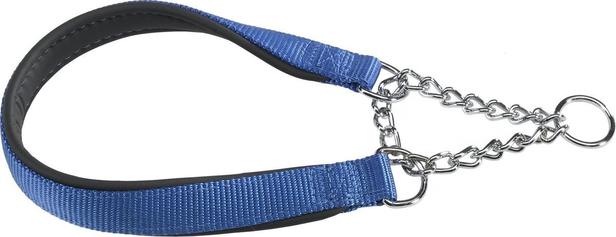 Ferplast Hondenhalsband Daytona 55 X 2 Cm Staal/nylon Blauw