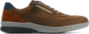 Waldlaufer Mannen Leren Lage sneakers / Herenschoenen 654001 - Bruin - Maat 42.5