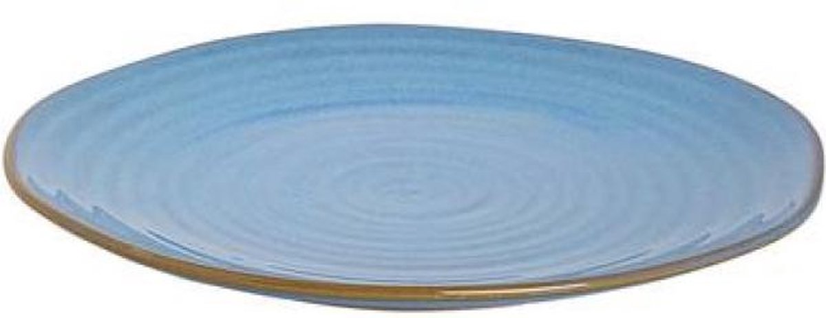 Palmer Dublin set 6 Bord 26cm Blauw Stoneware 531001