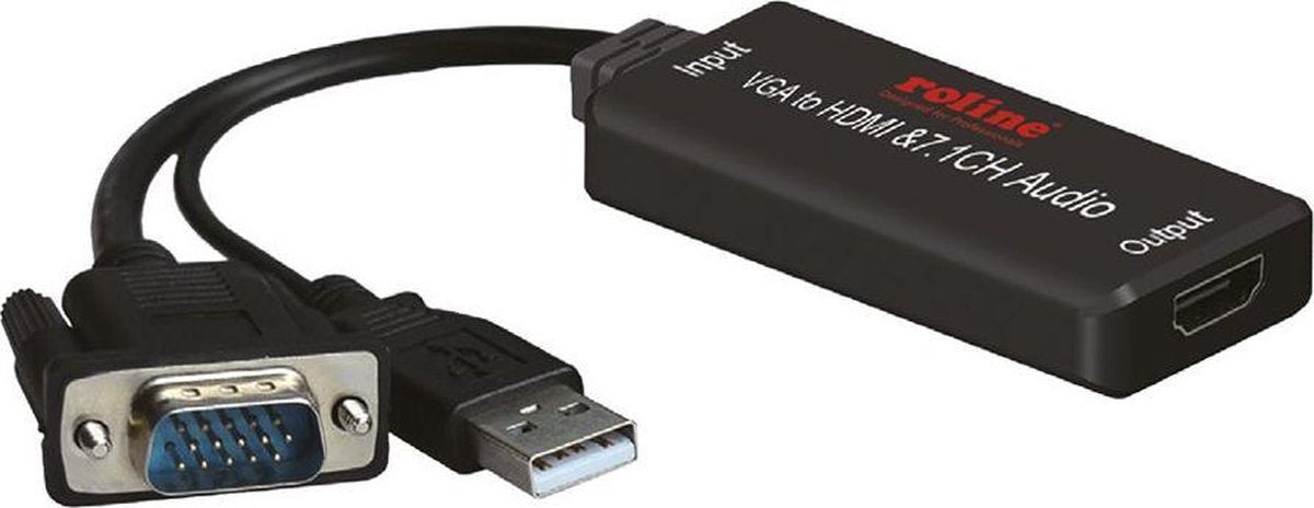 ROLINE 12.03.3119 video kabel adapter 0