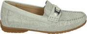 Sioux CORTIZIA-706-XL - Volwassenen Instappers - Kleur: Wit/beige - Maat: 38