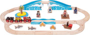 Houten Treinset Piraat